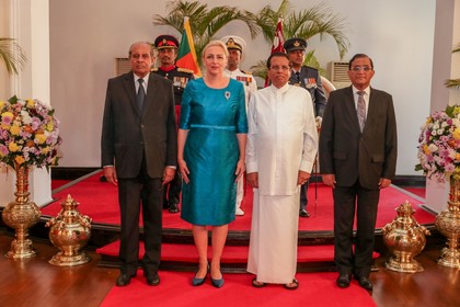 Посланик Елеонора Димитрова връчи акредитивните си писма на президента на Шри Ланка